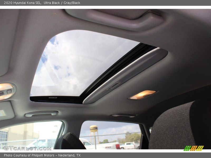 Ultra Black / Gray/Black 2020 Hyundai Kona SEL