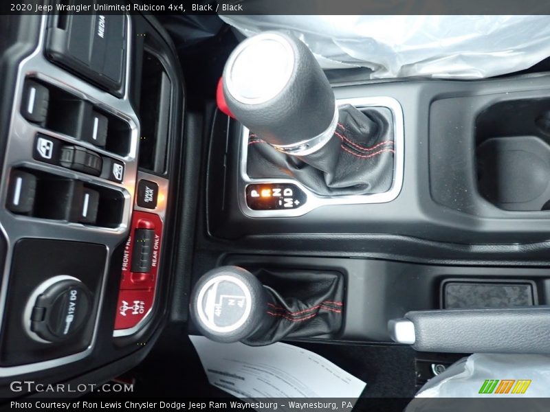  2020 Wrangler Unlimited Rubicon 4x4 8 Speed Automatic Shifter