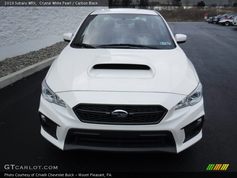 Crystal White Pearl / Carbon Black 2019 Subaru WRX