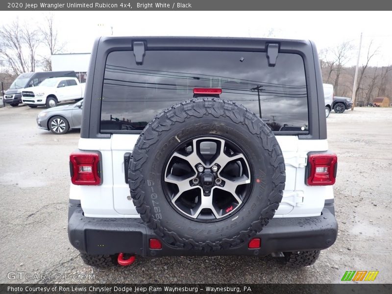 Bright White / Black 2020 Jeep Wrangler Unlimited Rubicon 4x4