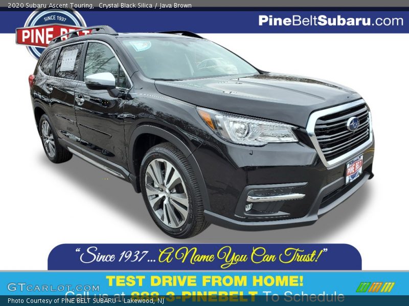 Crystal Black Silica / Java Brown 2020 Subaru Ascent Touring