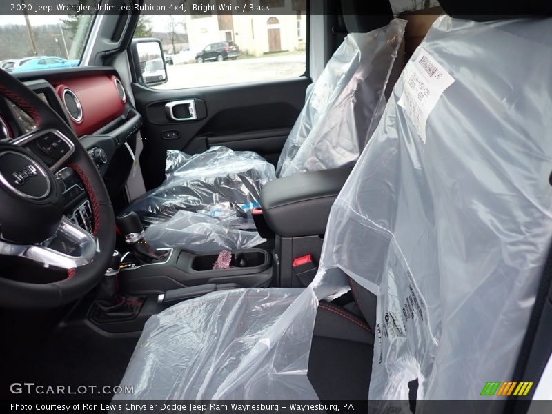 Bright White / Black 2020 Jeep Wrangler Unlimited Rubicon 4x4