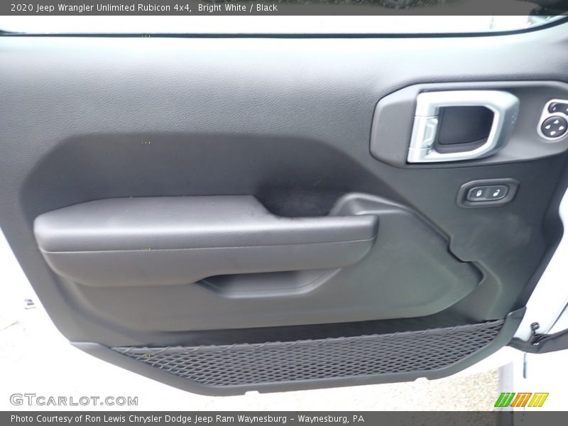 Bright White / Black 2020 Jeep Wrangler Unlimited Rubicon 4x4