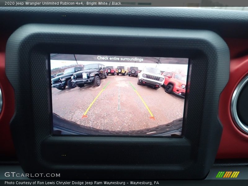 Bright White / Black 2020 Jeep Wrangler Unlimited Rubicon 4x4
