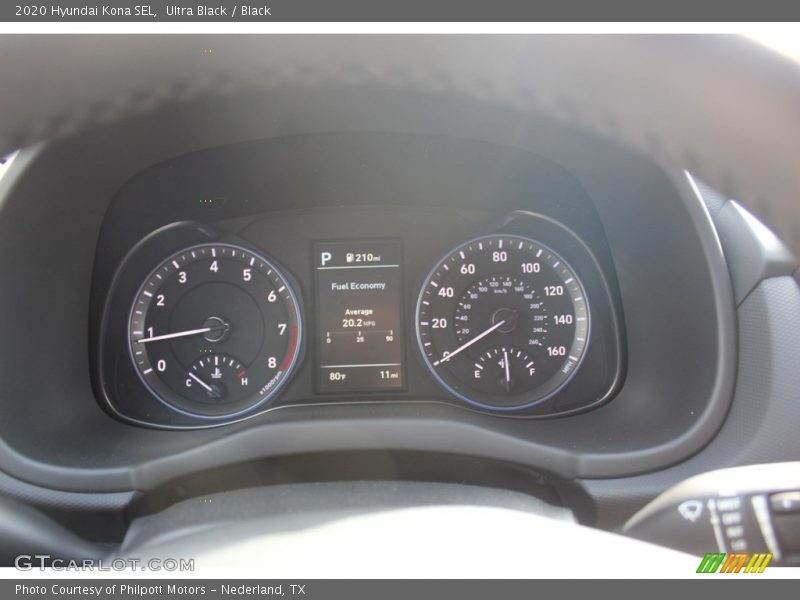 Ultra Black / Black 2020 Hyundai Kona SEL