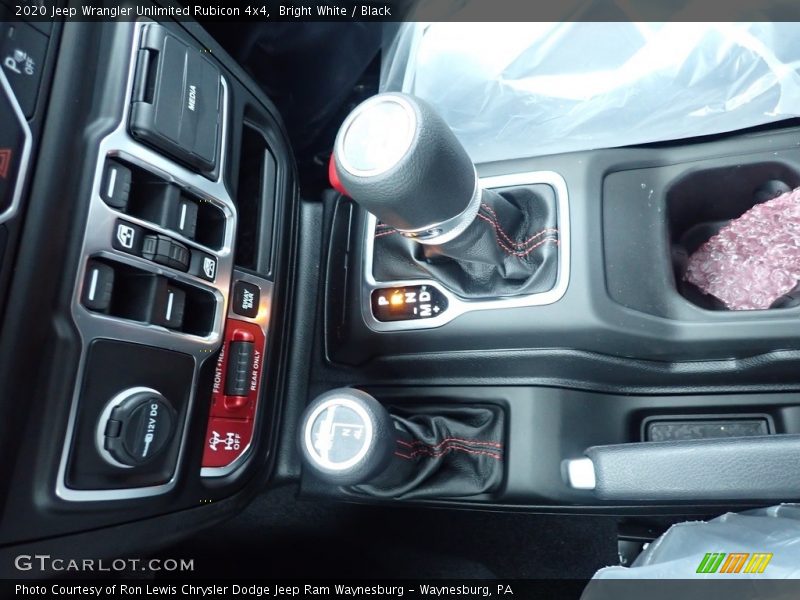 Bright White / Black 2020 Jeep Wrangler Unlimited Rubicon 4x4