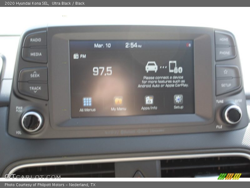 Ultra Black / Black 2020 Hyundai Kona SEL