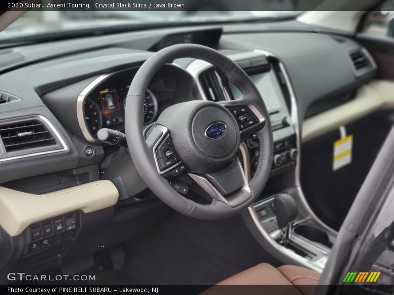 Crystal Black Silica / Java Brown 2020 Subaru Ascent Touring