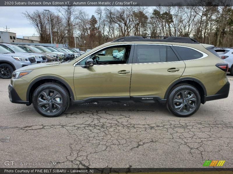 Autumn Green Metallic / Gray StarTex 2020 Subaru Outback Onyx Edition XT