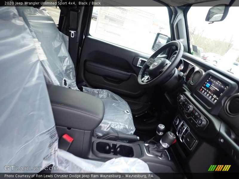 Black / Black 2020 Jeep Wrangler Unlimited Sport 4x4