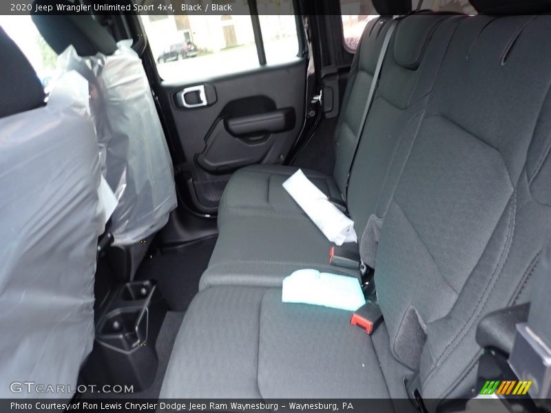 Black / Black 2020 Jeep Wrangler Unlimited Sport 4x4