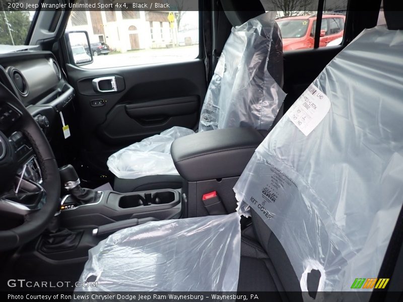 Black / Black 2020 Jeep Wrangler Unlimited Sport 4x4