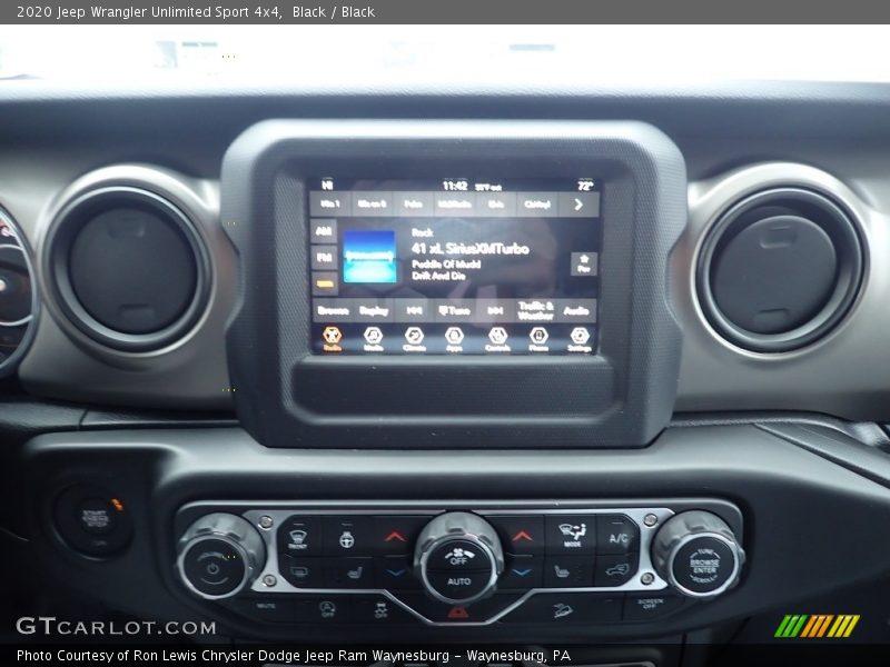 Black / Black 2020 Jeep Wrangler Unlimited Sport 4x4