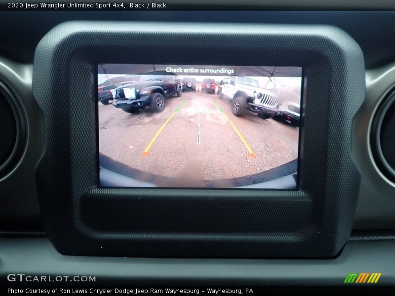 Black / Black 2020 Jeep Wrangler Unlimited Sport 4x4