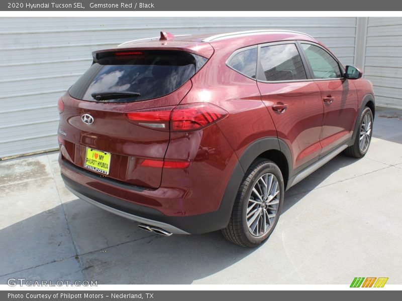 Gemstone Red / Black 2020 Hyundai Tucson SEL