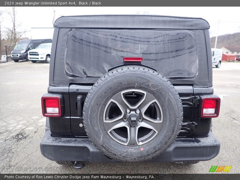 Black / Black 2020 Jeep Wrangler Unlimited Sport 4x4
