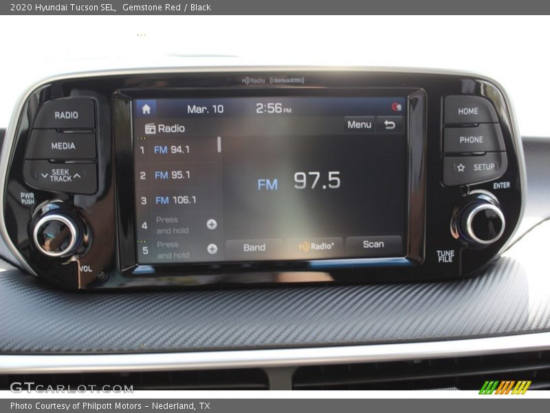 Gemstone Red / Black 2020 Hyundai Tucson SEL