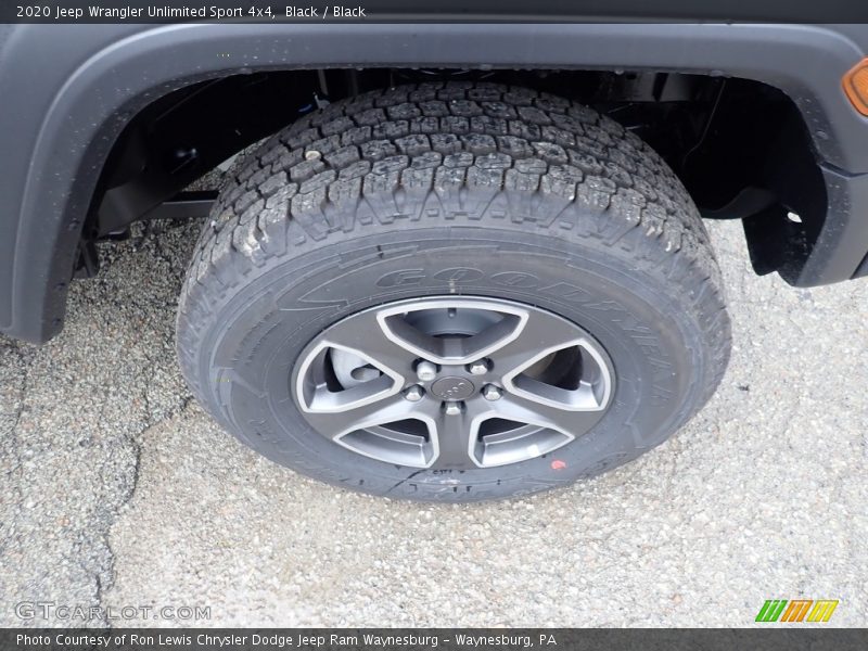 Black / Black 2020 Jeep Wrangler Unlimited Sport 4x4