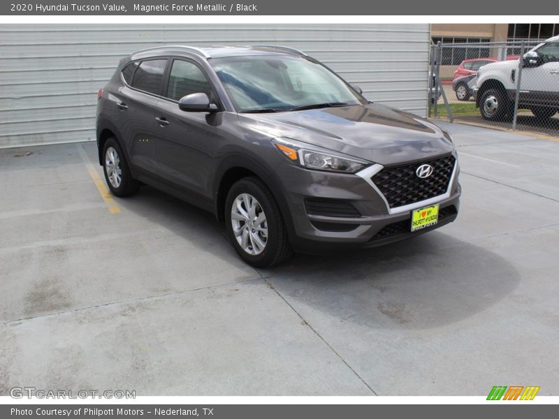 Magnetic Force Metallic / Black 2020 Hyundai Tucson Value