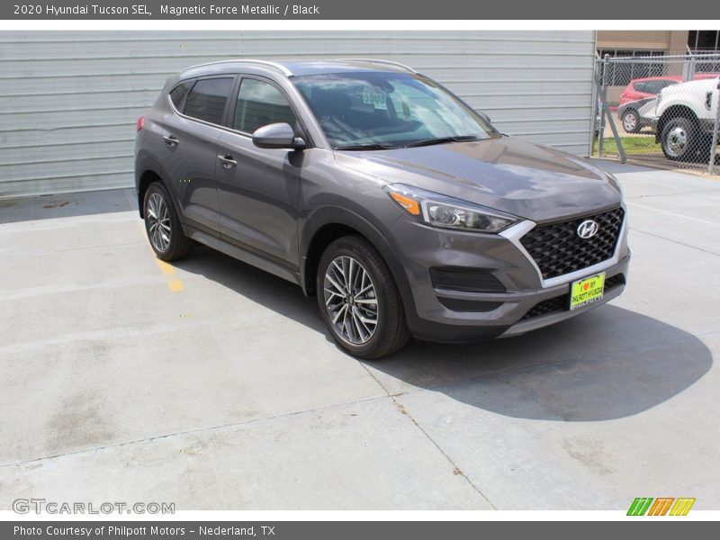 Magnetic Force Metallic / Black 2020 Hyundai Tucson SEL