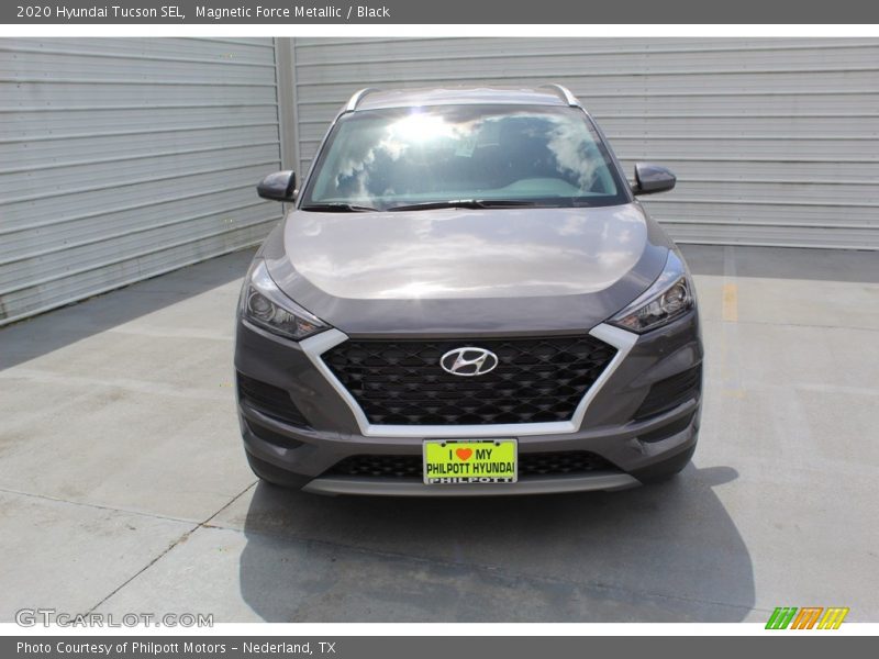 Magnetic Force Metallic / Black 2020 Hyundai Tucson SEL
