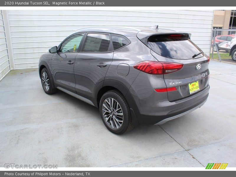 Magnetic Force Metallic / Black 2020 Hyundai Tucson SEL