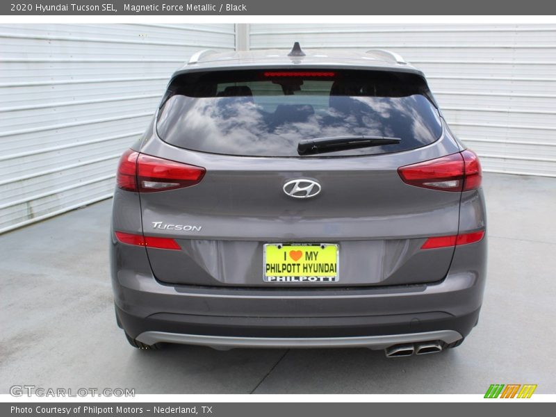Magnetic Force Metallic / Black 2020 Hyundai Tucson SEL