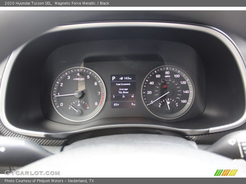 Magnetic Force Metallic / Black 2020 Hyundai Tucson SEL