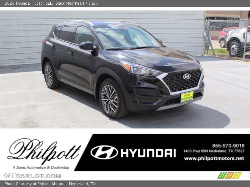 Black Noir Pearl / Black 2020 Hyundai Tucson SEL
