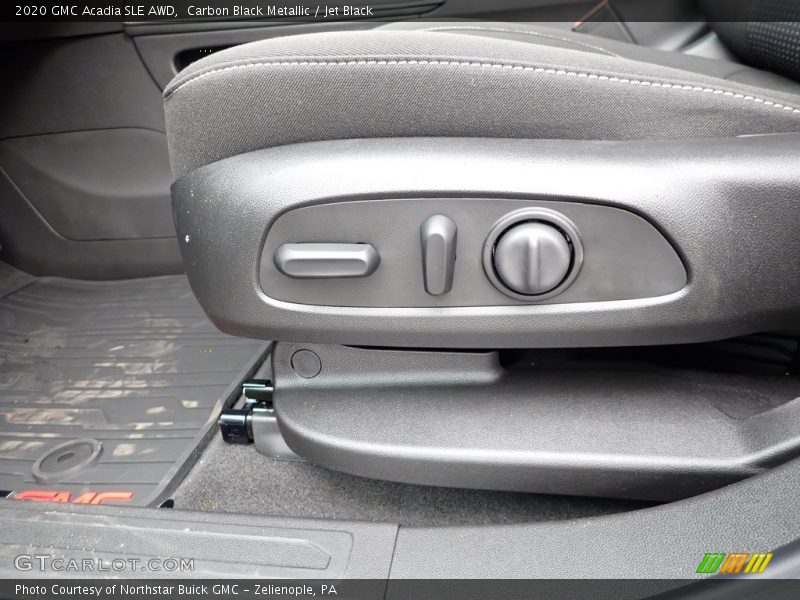 Carbon Black Metallic / Jet Black 2020 GMC Acadia SLE AWD