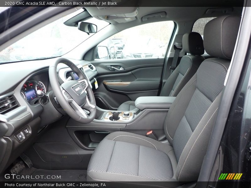 Carbon Black Metallic / Jet Black 2020 GMC Acadia SLE AWD