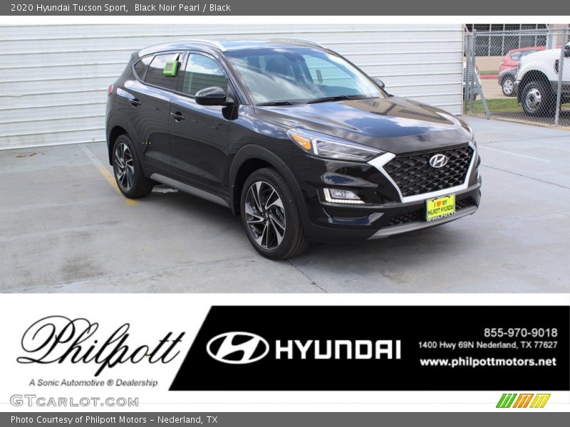 Black Noir Pearl / Black 2020 Hyundai Tucson Sport