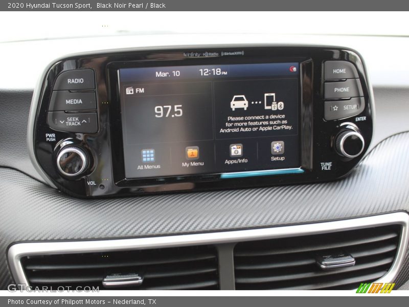 Black Noir Pearl / Black 2020 Hyundai Tucson Sport
