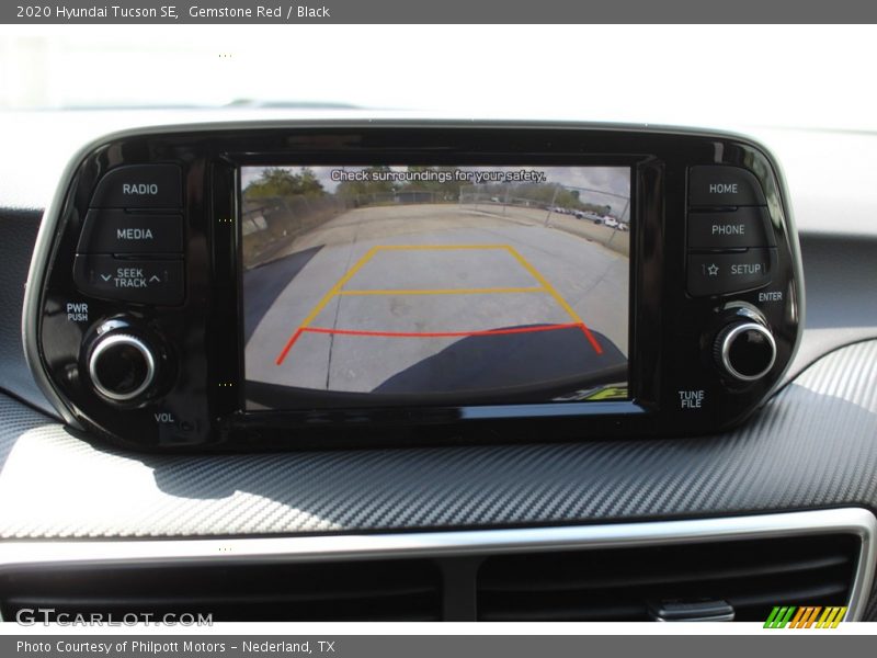 Gemstone Red / Black 2020 Hyundai Tucson SE