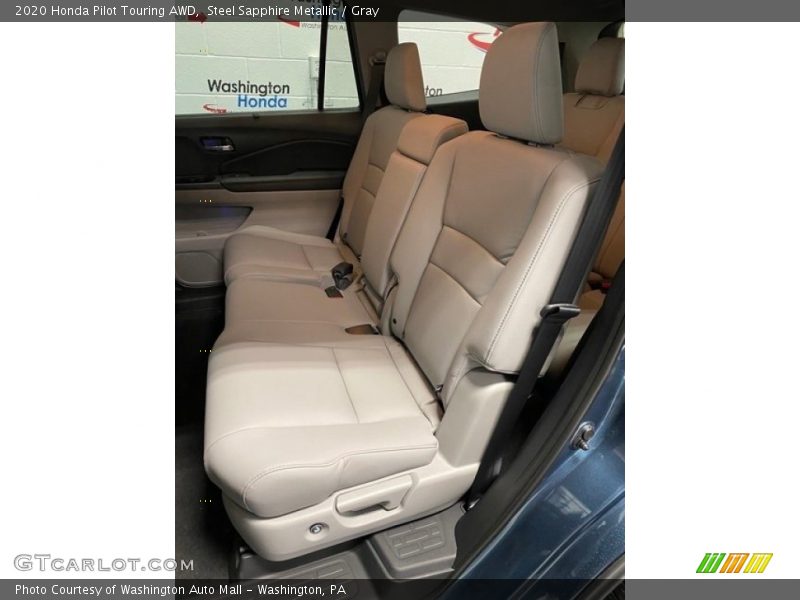 Steel Sapphire Metallic / Gray 2020 Honda Pilot Touring AWD