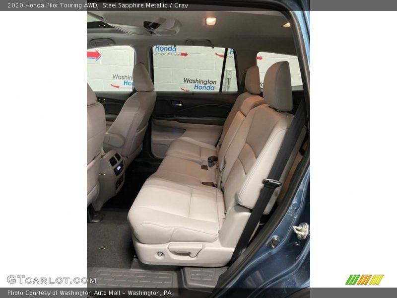 Steel Sapphire Metallic / Gray 2020 Honda Pilot Touring AWD