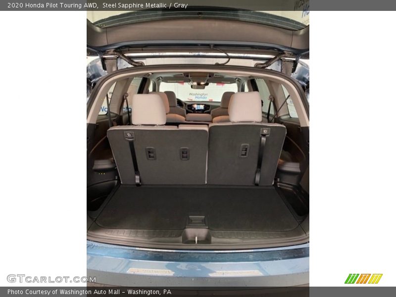 Steel Sapphire Metallic / Gray 2020 Honda Pilot Touring AWD