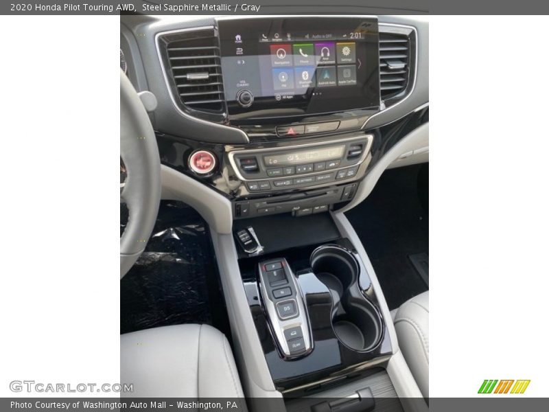 Steel Sapphire Metallic / Gray 2020 Honda Pilot Touring AWD