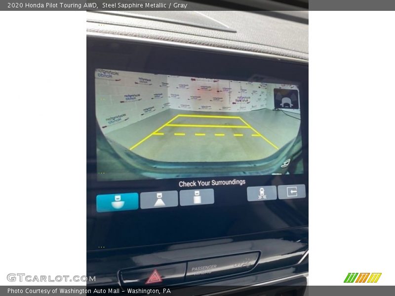 Steel Sapphire Metallic / Gray 2020 Honda Pilot Touring AWD