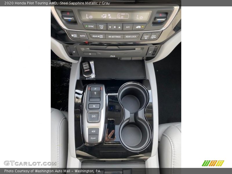 Steel Sapphire Metallic / Gray 2020 Honda Pilot Touring AWD