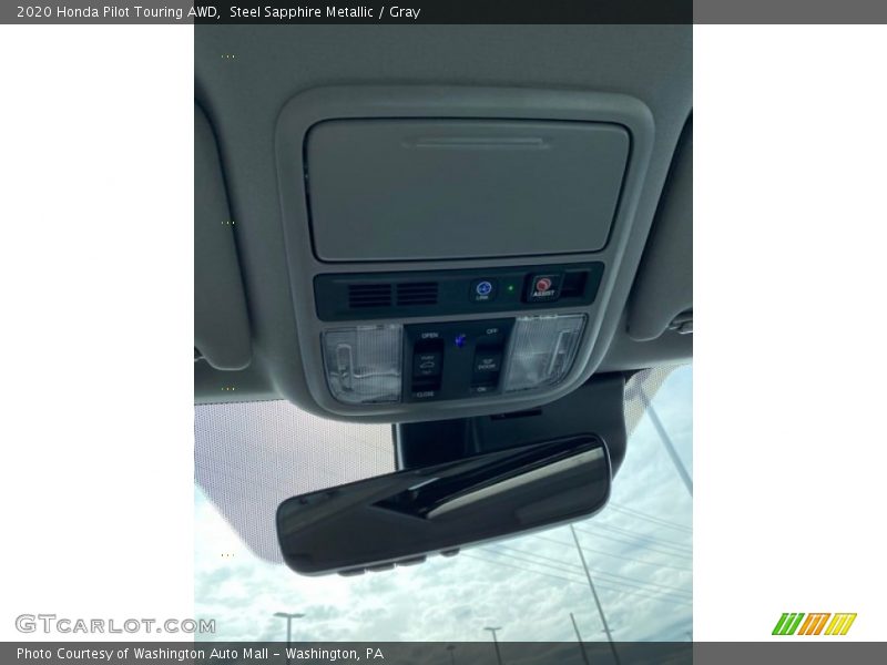 Steel Sapphire Metallic / Gray 2020 Honda Pilot Touring AWD