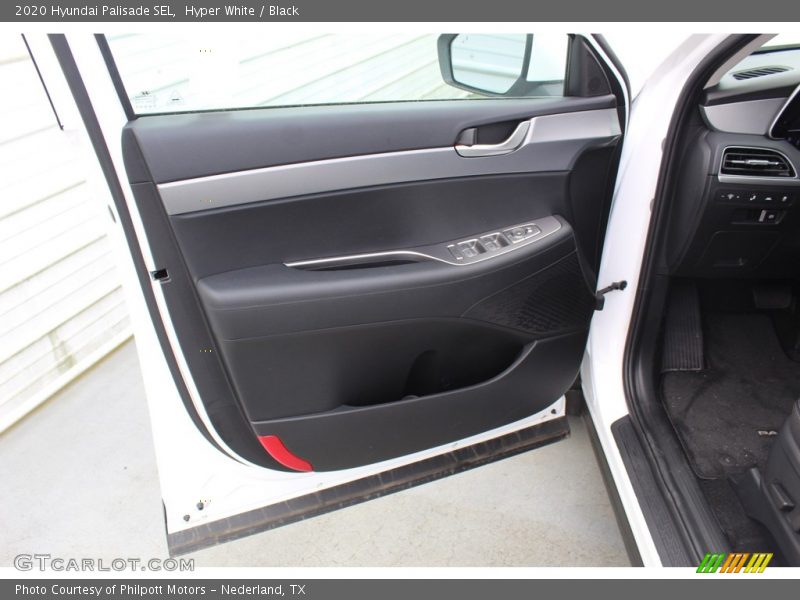 Hyper White / Black 2020 Hyundai Palisade SEL