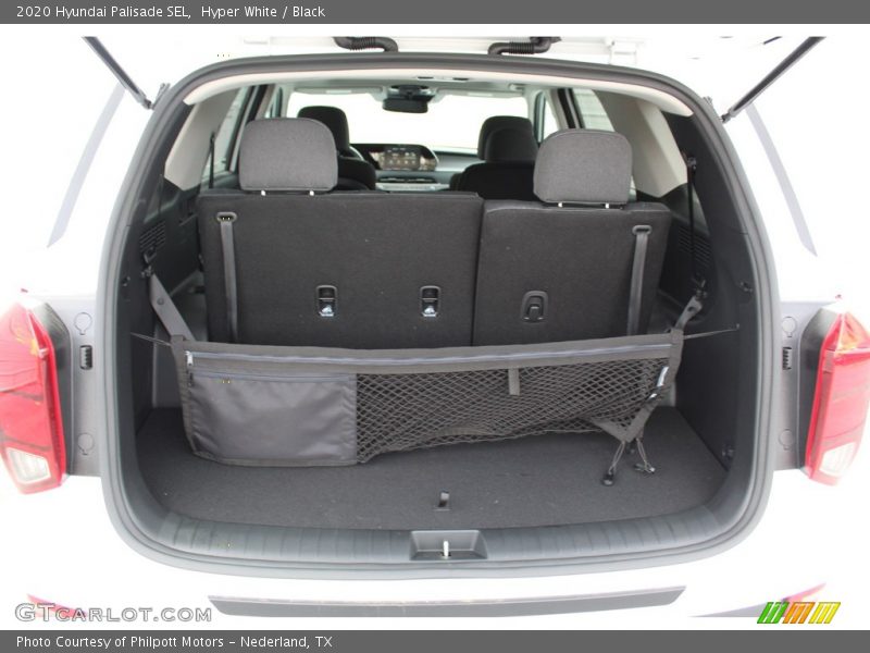 Hyper White / Black 2020 Hyundai Palisade SEL