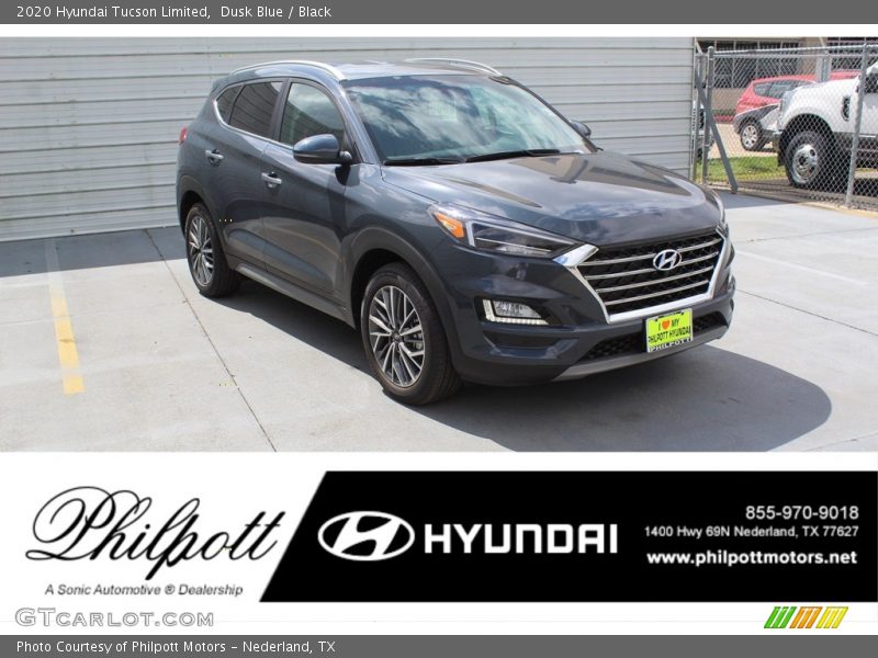 Dusk Blue / Black 2020 Hyundai Tucson Limited