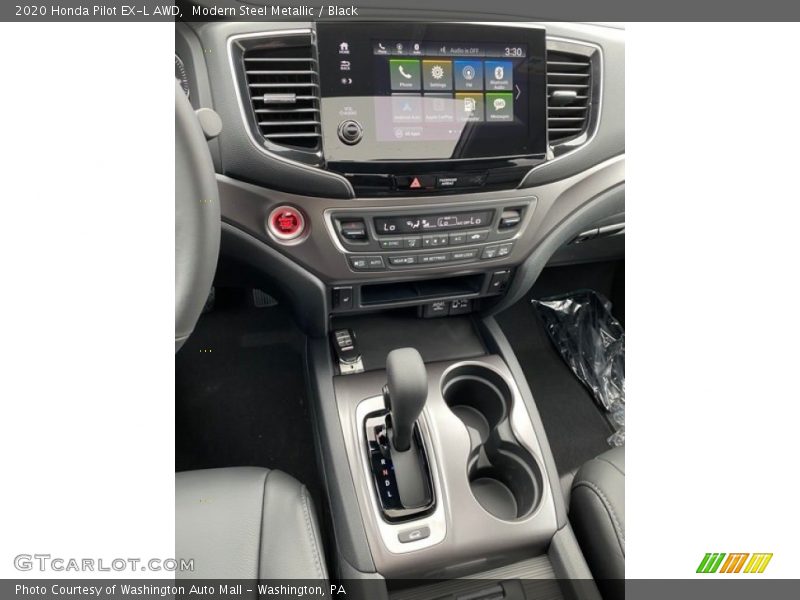 Modern Steel Metallic / Black 2020 Honda Pilot EX-L AWD