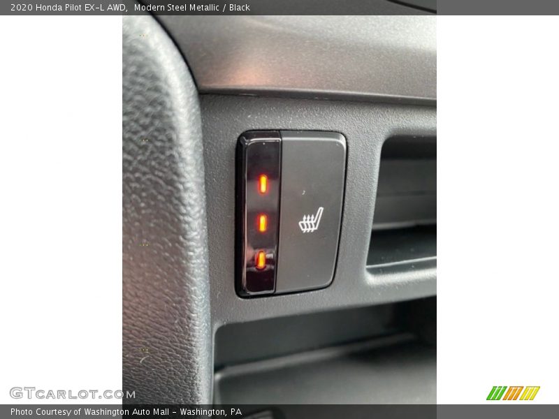 Modern Steel Metallic / Black 2020 Honda Pilot EX-L AWD