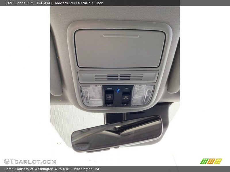 Modern Steel Metallic / Black 2020 Honda Pilot EX-L AWD