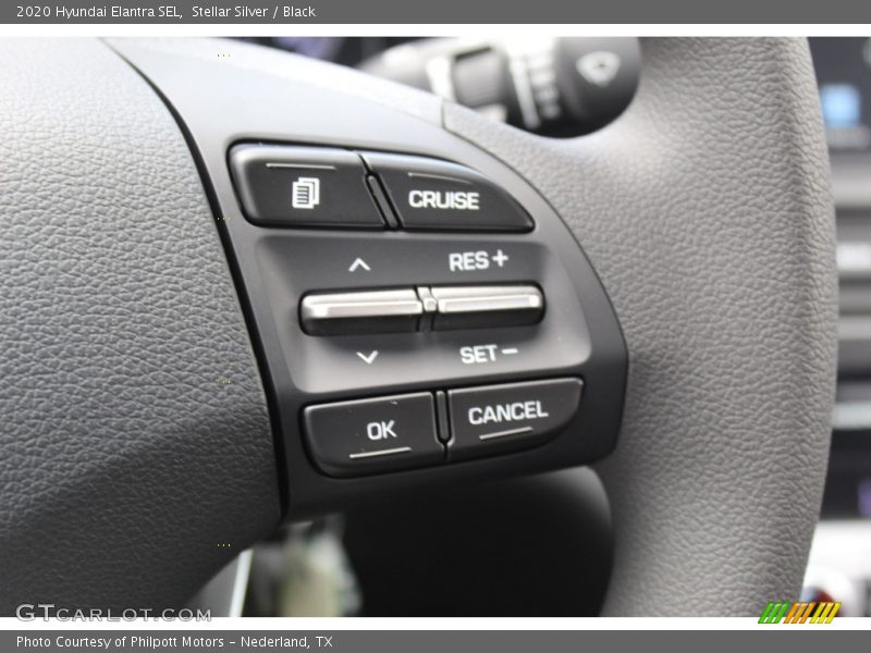 Stellar Silver / Black 2020 Hyundai Elantra SEL