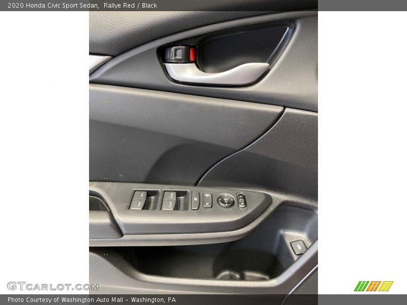 Rallye Red / Black 2020 Honda Civic Sport Sedan