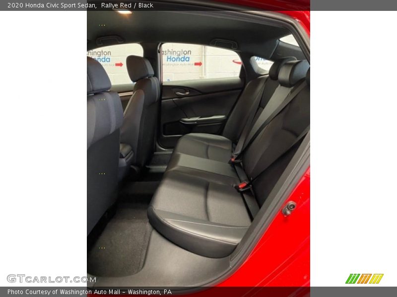 Rallye Red / Black 2020 Honda Civic Sport Sedan